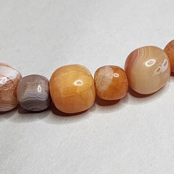 Jay King Mine Finds Carnelian Red Agate Sterling Silver 925 New 18" - Picture 5 of 7